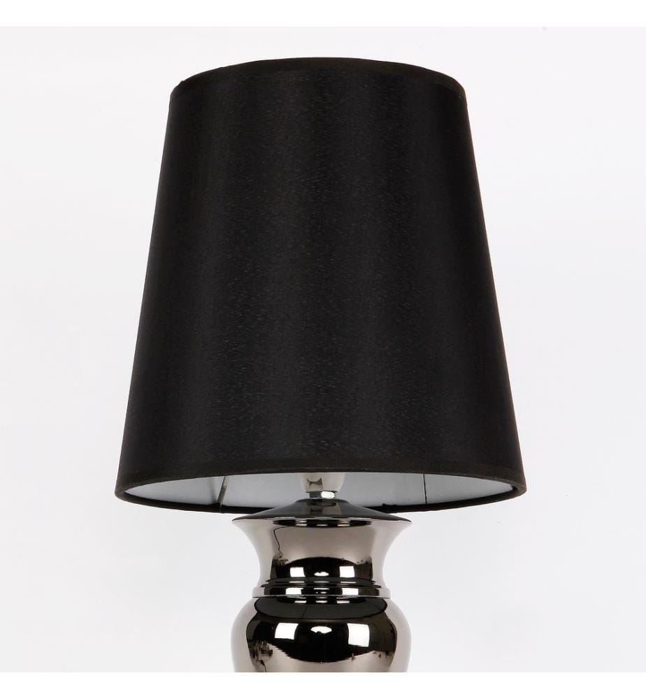 Moderne Tischlampe H:48 cm Schwarz