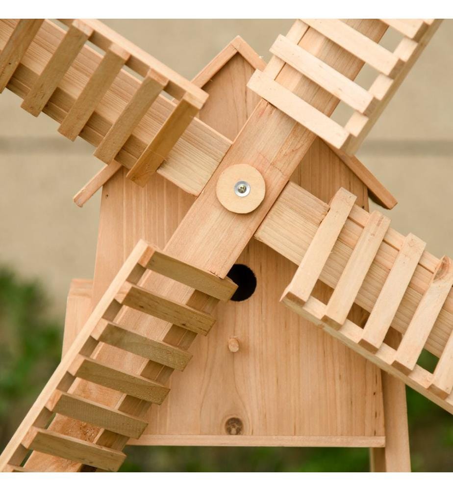 Pflanzentreppe Blumentreppe Pflanzregal Windmühle - Holz