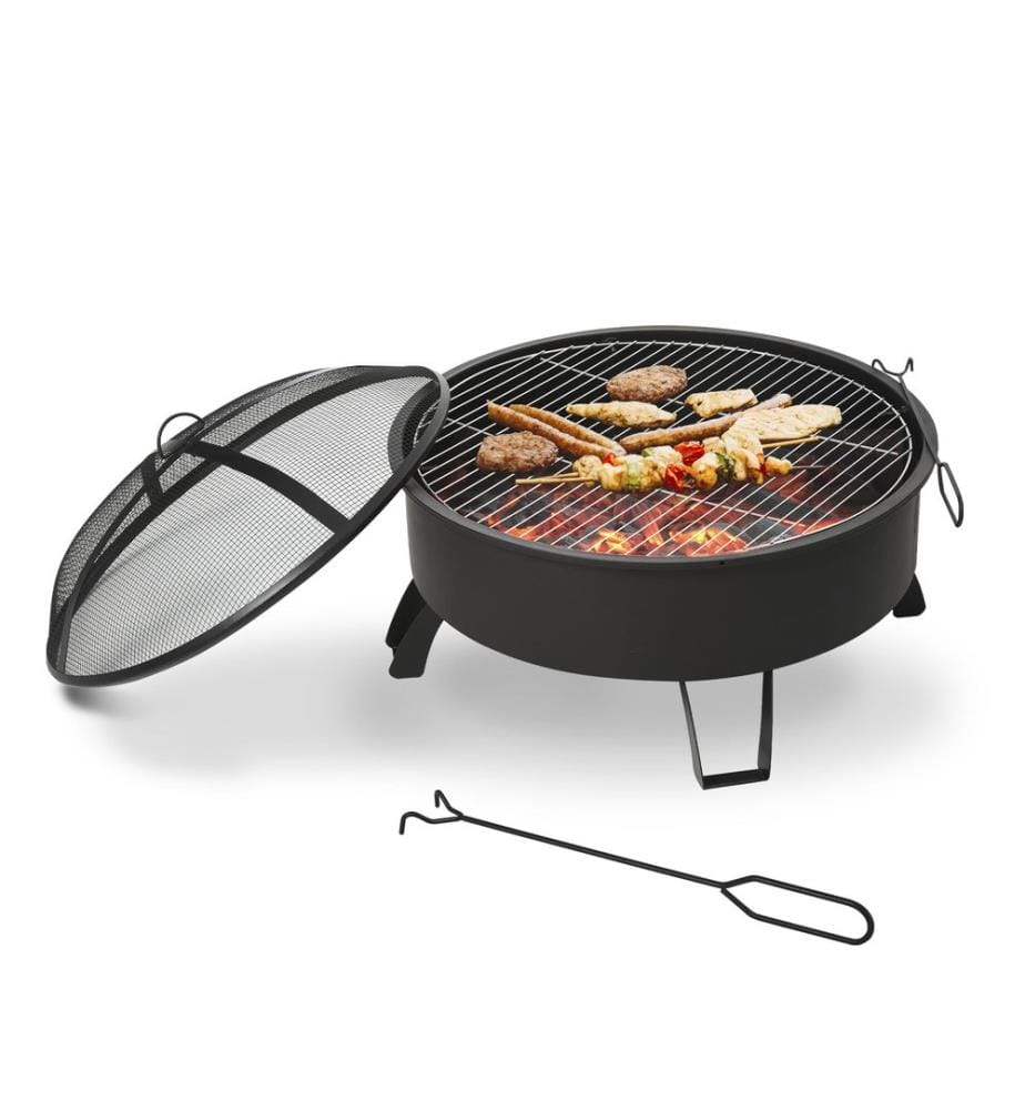 Brasero avec grille et pare-étincelles, Ø 76 cm