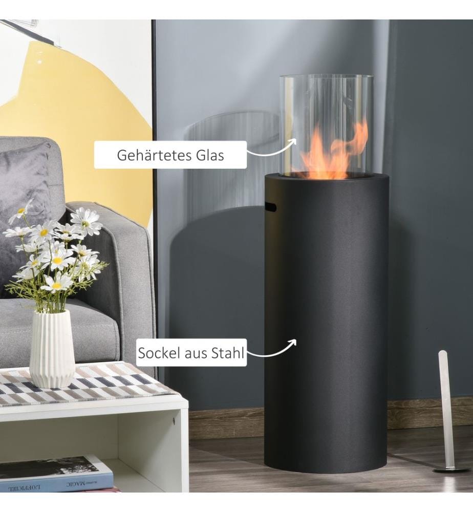 Ethanol-Kamin 94 cm BioEthanol Ofen 0.40L