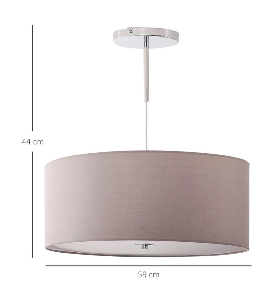 Hängeleuchte LED Deckenlampe elegant 36W 59 cm