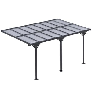 Pergola Pavillon Anbau 4x3m Aluminium