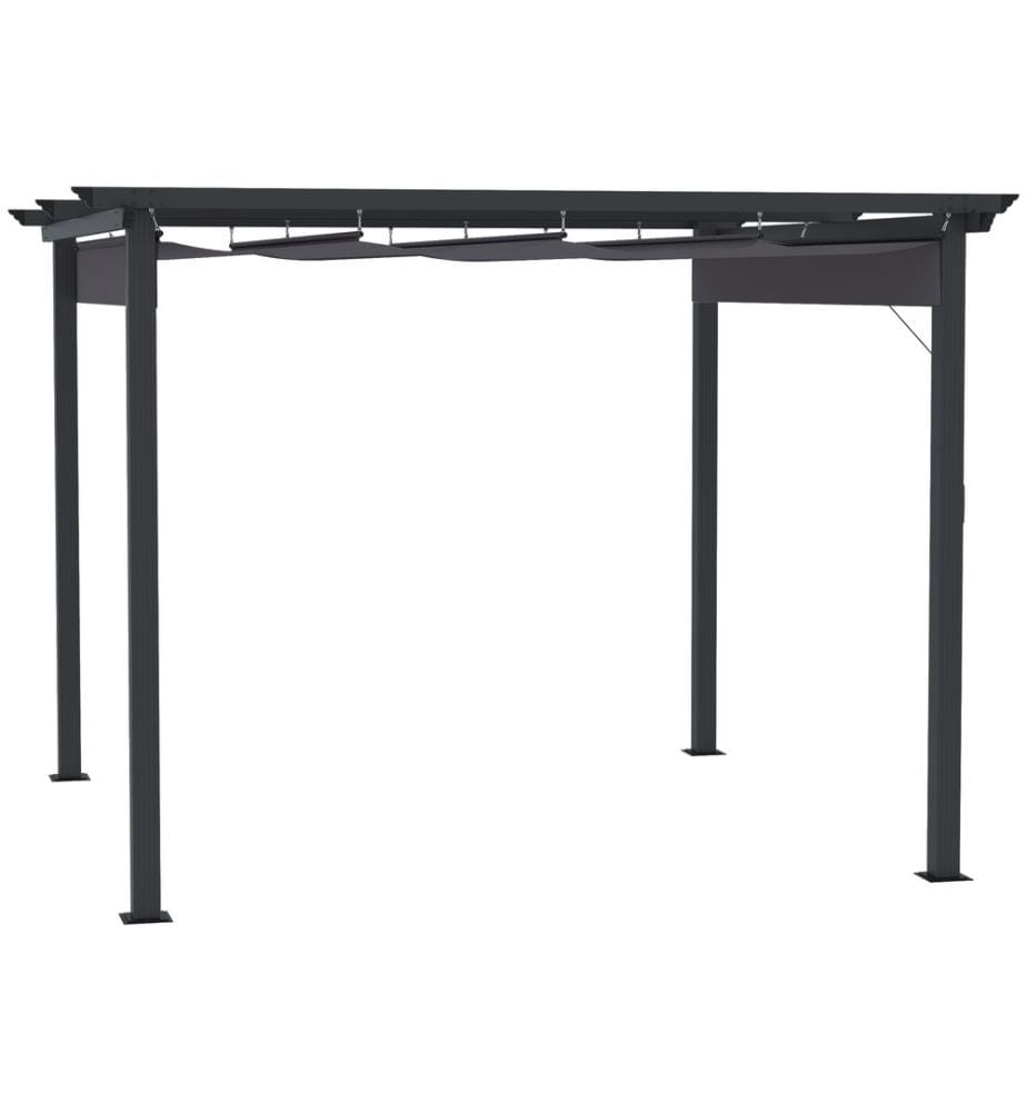 Pergola 2.95x2.95m Pavillon Aluminium