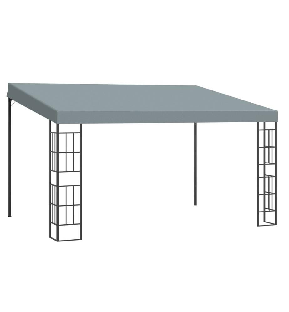 Pergola 4x3m Gartenpavillon Überdachung Zelt Metall