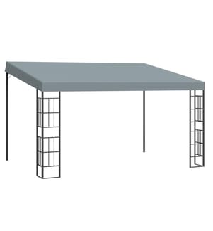 Pergola 4x3m Gartenpavillon Überdachung Zelt Metall