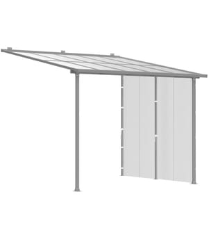 Pergola 3x3m Pavillon Anbau Überdachung
