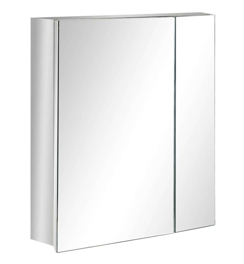 Spiegelschrank Badspiegelschrank mit 3 Innenböden 54x13x60 cm