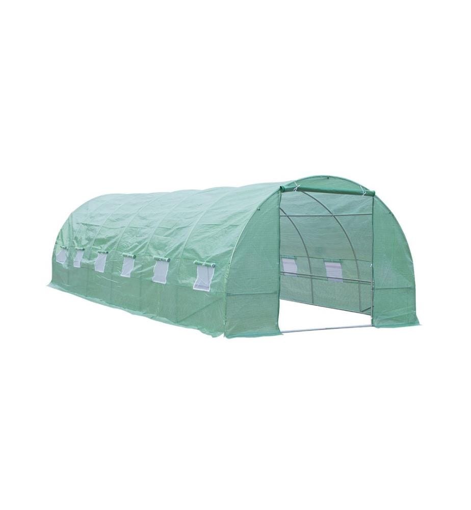 Serre en plastique, tunnel en plastique 800 x 300 x 200 cm