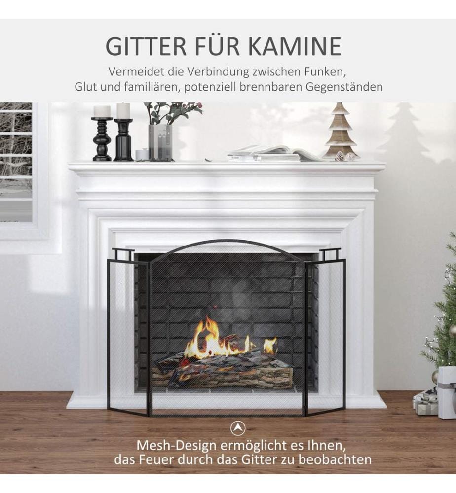 Funkengitter Funkenschutzgitter 126x76 cm Funken-Netz