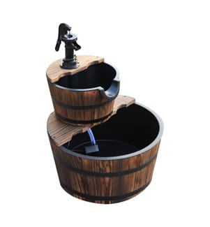 Fontaine de jardin, fontaine décorative, fontaine avec pompe, 58 cm