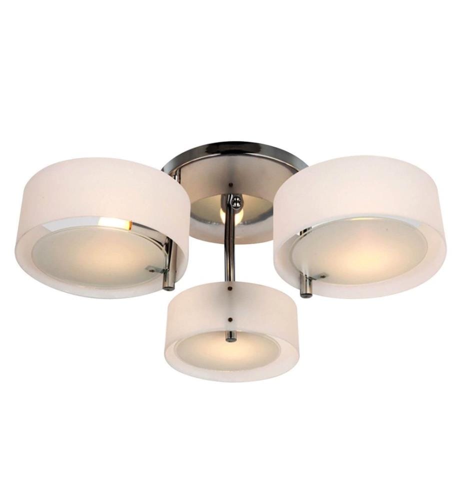 Lustre de plafond, 40 W, 3 ampoules à culot E27