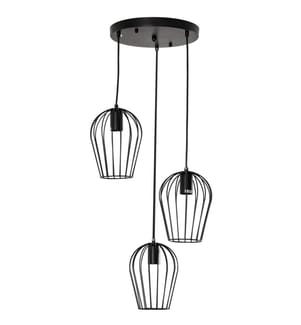 Pendelleuchte Hängeleuchte Hängelampe Metall Ø38 x 145H cm