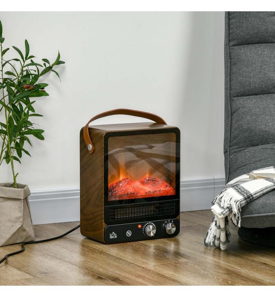Cheminée électrique avec effet de flammes