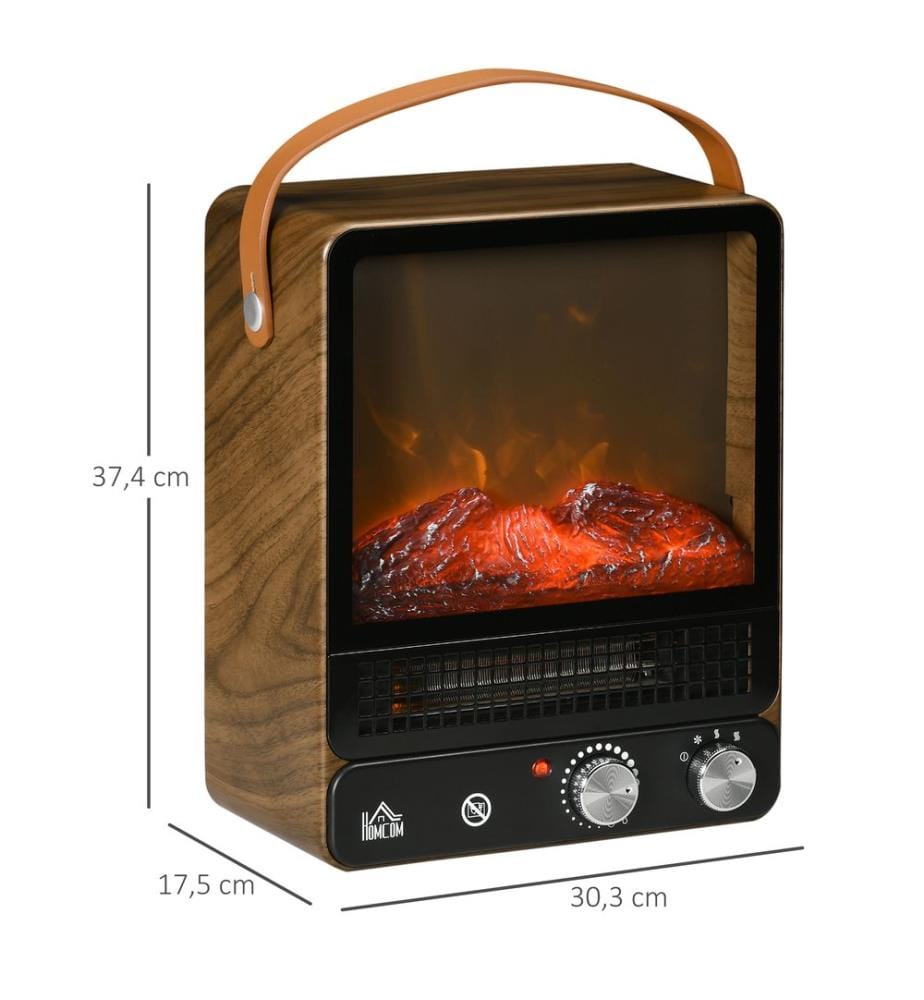 Cheminée électrique avec effet de flammes
