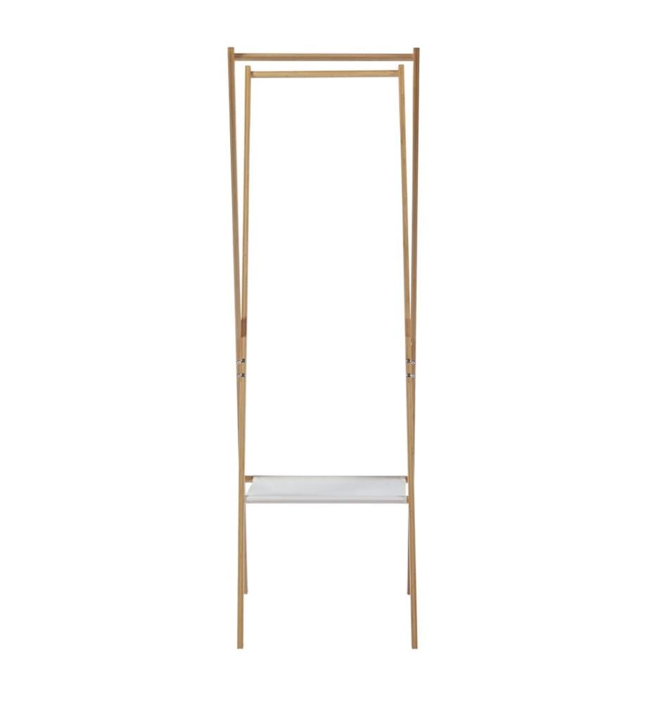Klappbarer Garderobenständer Bambus 176x100x38 cm
