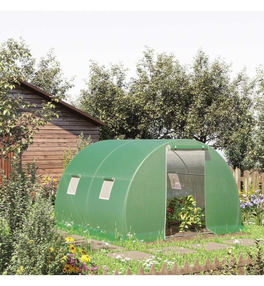 Serre tunnel 3 x 3 x 2 m pour tomates