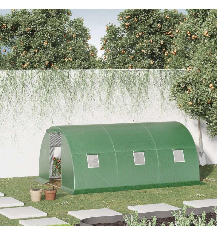 Serre tunnel 4,5 x 3 x 2 m pour tomates