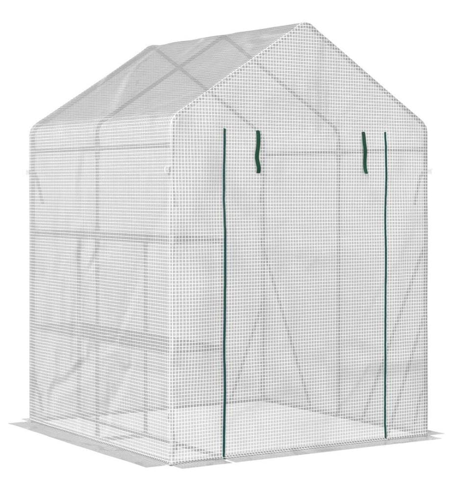 Serre en plastique 143 x 143 x 195 cm