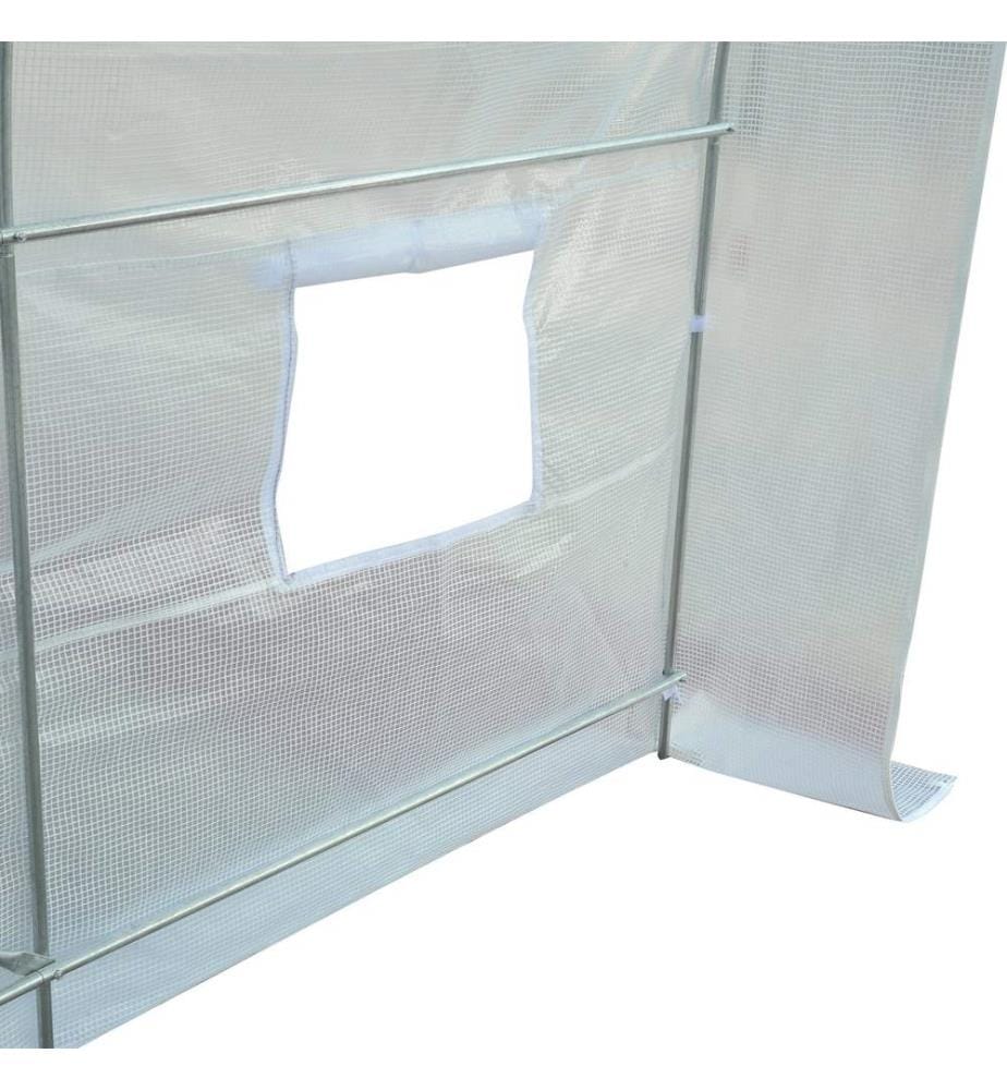 Serre en plastique, tunnel en plastique 250 x 200 x 200 cm