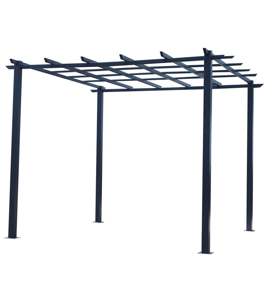 Pergola Rosenbogen Gartenlaube Pavillon 3 x 3 x 2,3 m