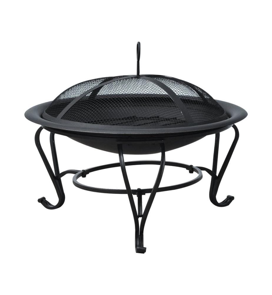 Brasero de 48 cm avec pare-étincelles