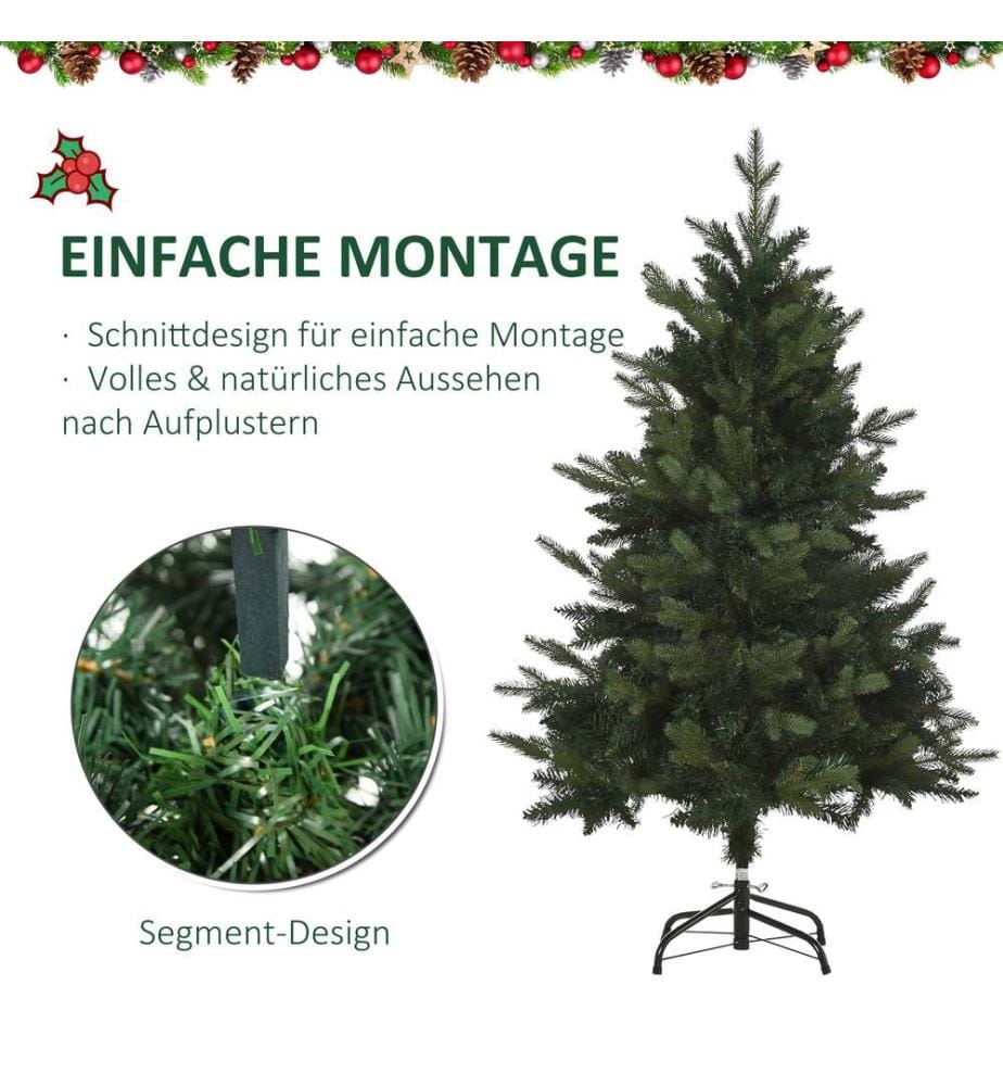 Weihnachtsbaum 120 cm 657 Zweige Ø85x120H cm