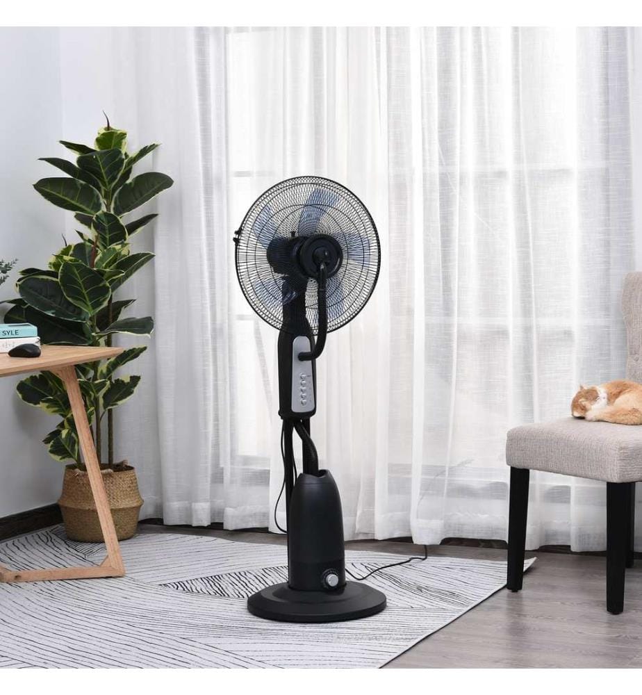 Standventilator mit 2,8 Liter Wasserzerstäuber 120 cm