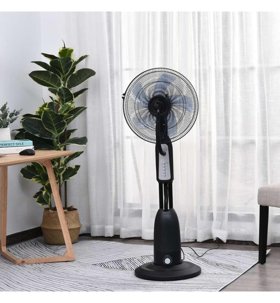 Standventilator mit 2,8 Liter Wasserzerstäuber 120 cm