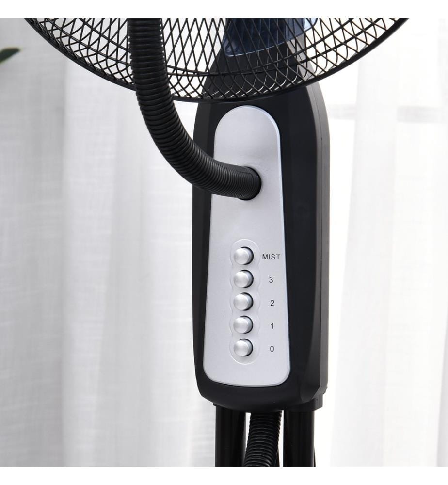 Standventilator mit 2,8 Liter Wasserzerstäuber 120 cm
