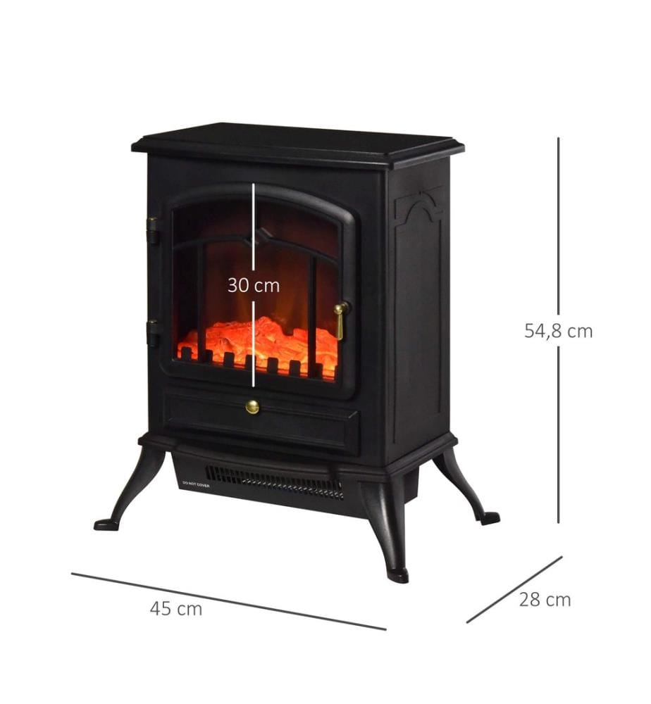 Chauffage électrique Cheminée électrique avec effet de flammes