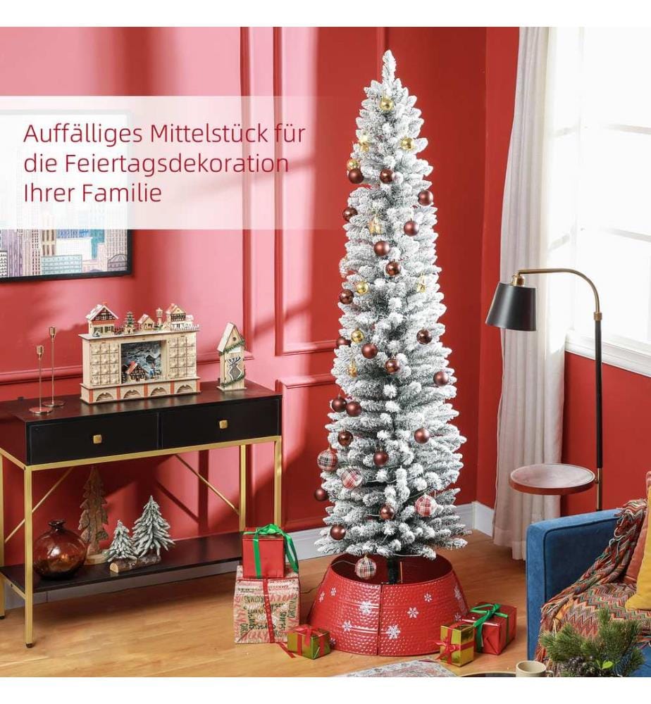 Sapin de Noël artificiel, 210 cm, 405 branches, 180 LED