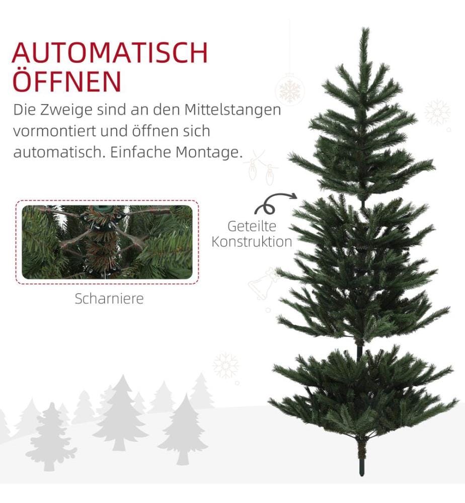 Sapin de Noël artificiel, 180 cm, 467 branches