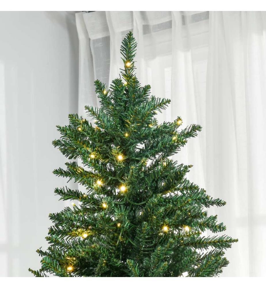 Sapin de Noël artificiel, 210 cm, 2154 branches, 700 LED