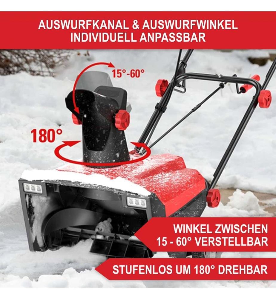 Elektro Schneefräse 2300W