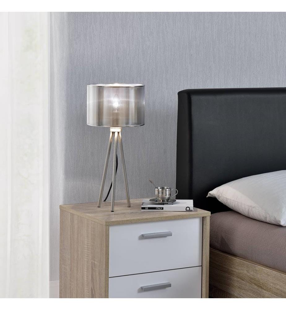 Lampe de table H : 50 cm Ø : 23 cm Lampe de bureau Ampoule E14