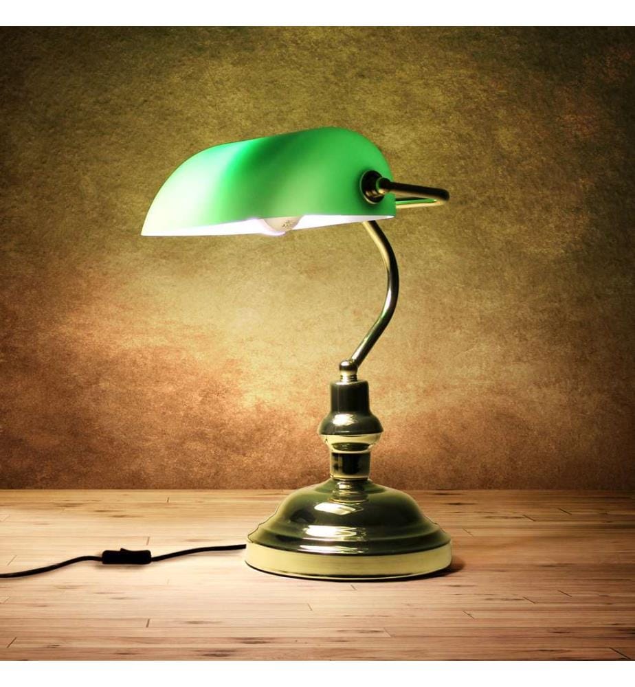 Tischlampe Colonia 37x 17 cm Grün