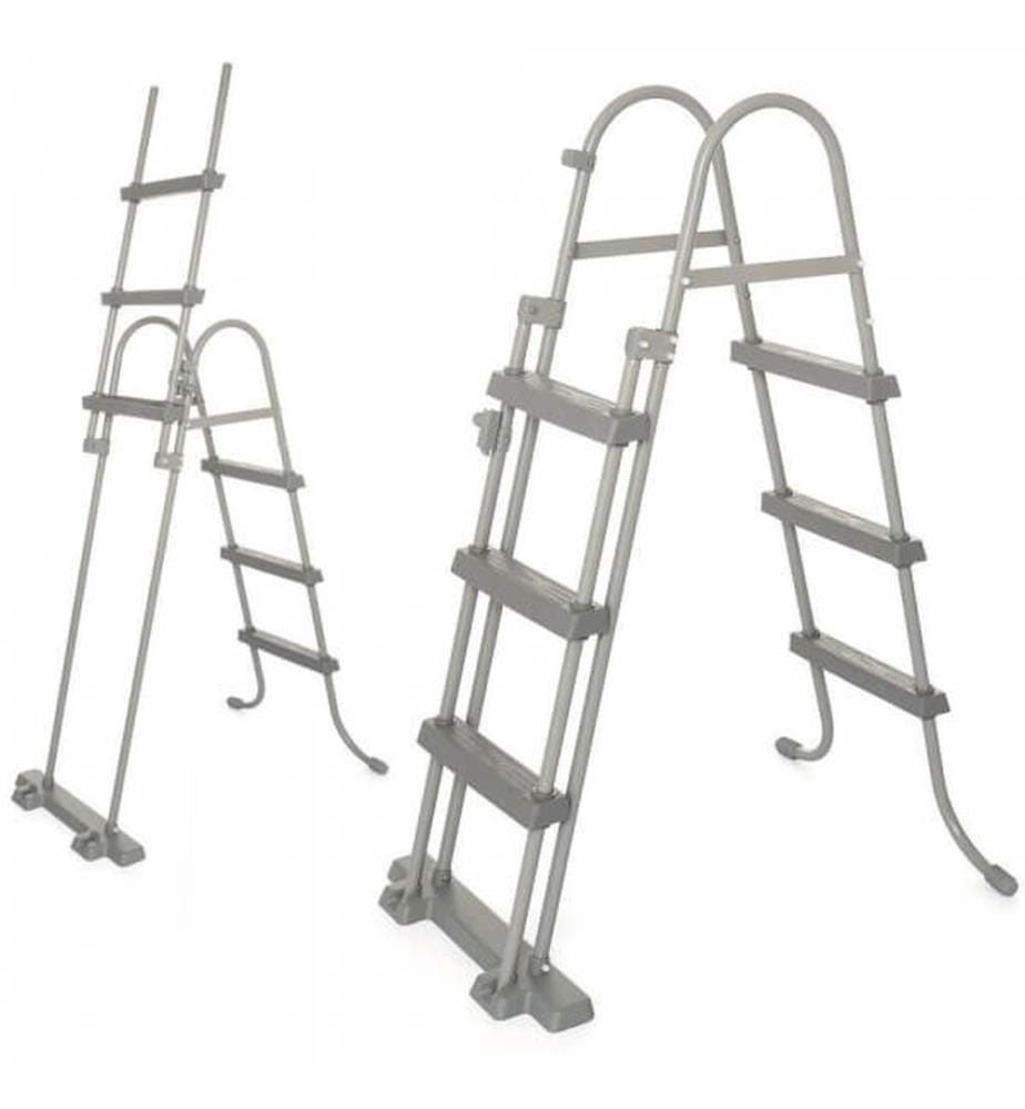 Bestway Poolleiter Sicherheitsleiter 107 cm 3 Stufen