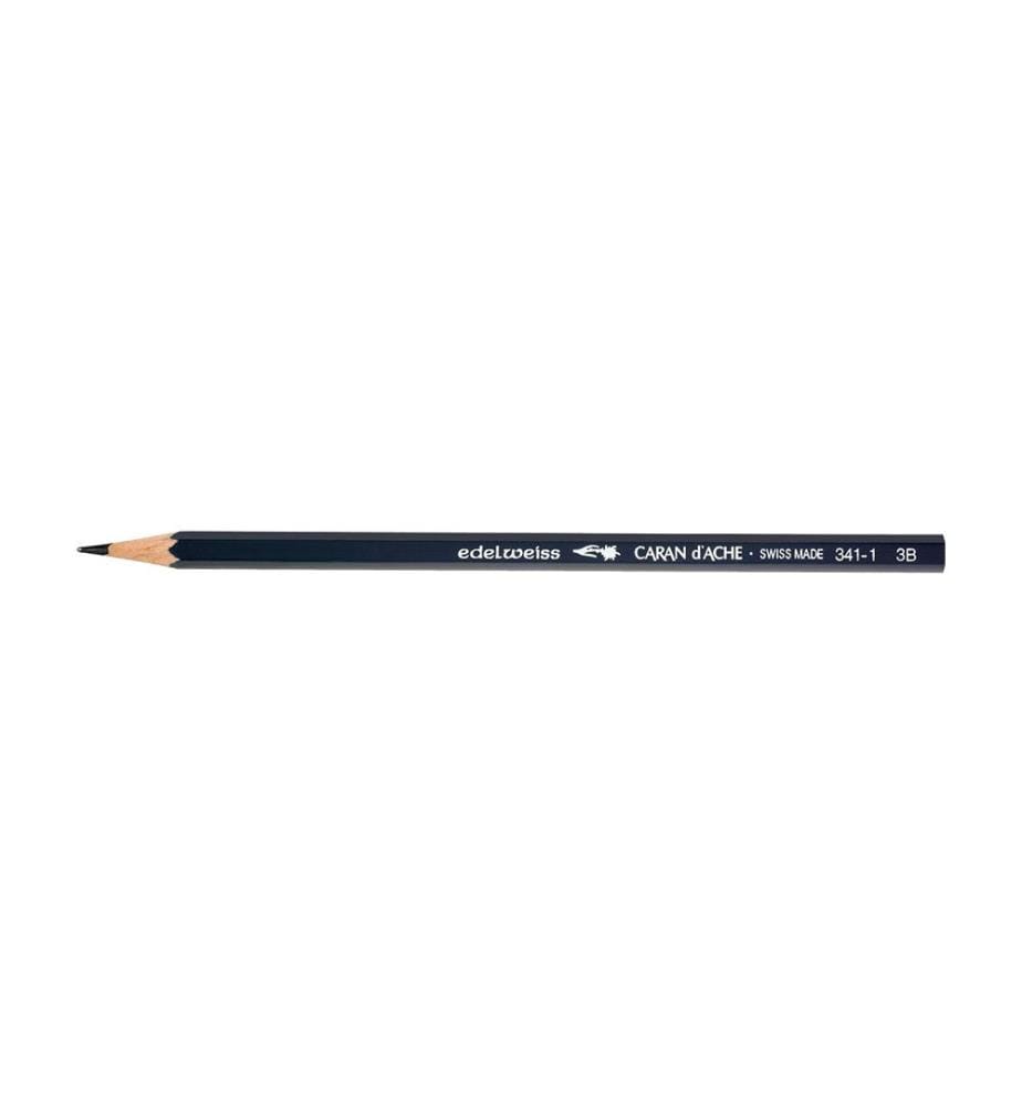 3B-Studentenbleistift - Schwarz