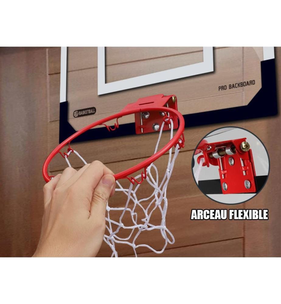 Mini cesto da interno con appendini per porte