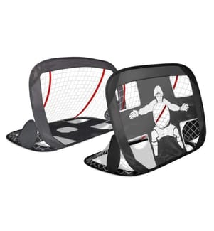 Cage de Foot Pliable 2En1 120x90cm - Modèle Newbie - Noir