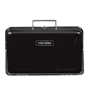 George Foreman BRIEFCASE Barbecue à charbon noir