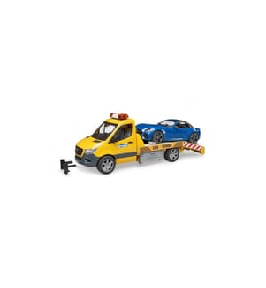 Bruder Spielwaren - MB Sprinter Car Transporter L+S, Roadster