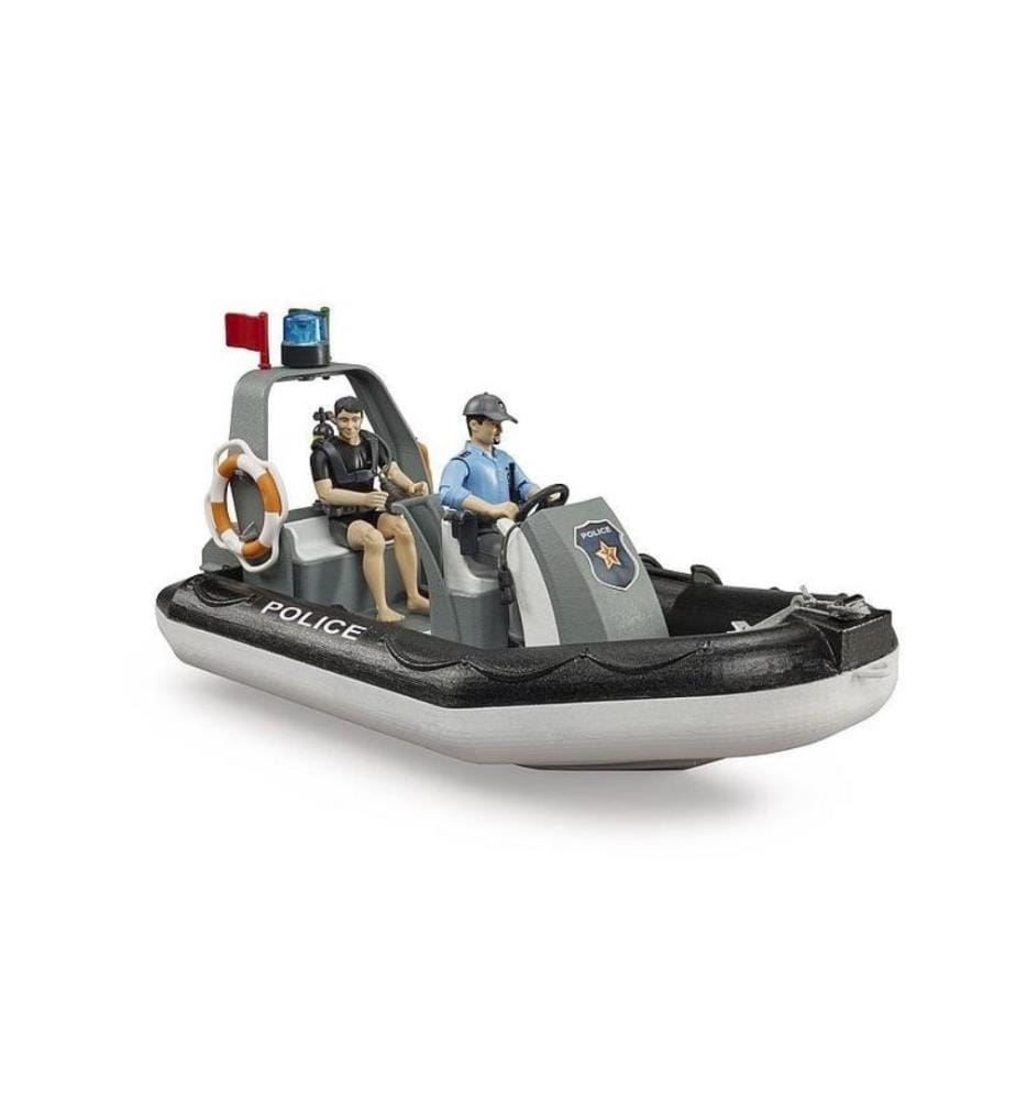 Bruder Spielwaren - Polizei-Schlauchboot