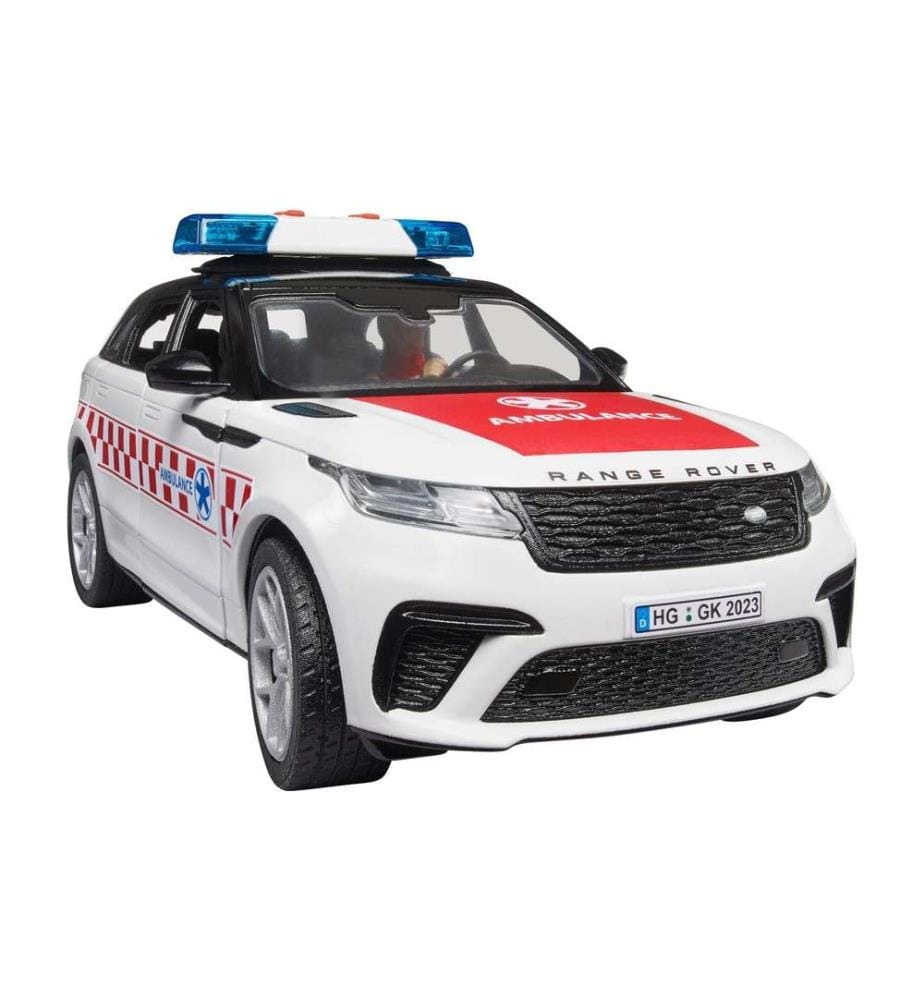 Bruder Spielwaren - Range Rover Velar Véhicule d'urgence