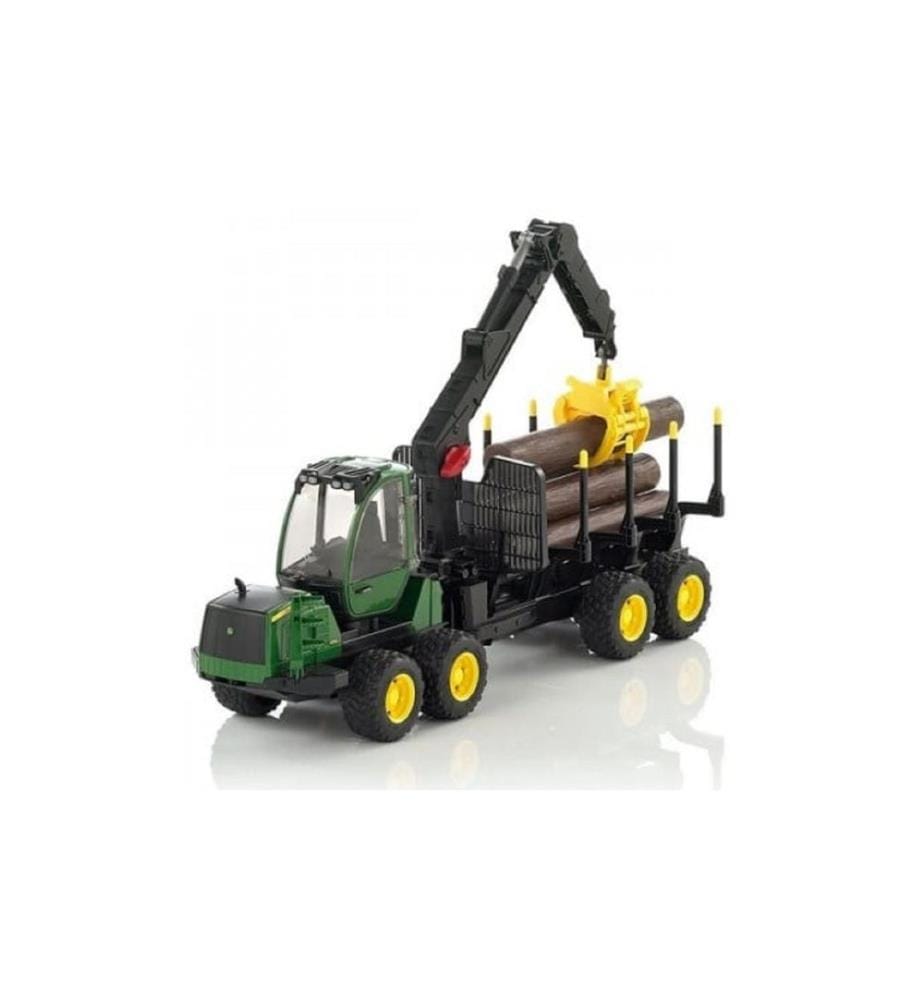 Bruder Spielwaren - Traction arrière avec grappin John Deere 1210E