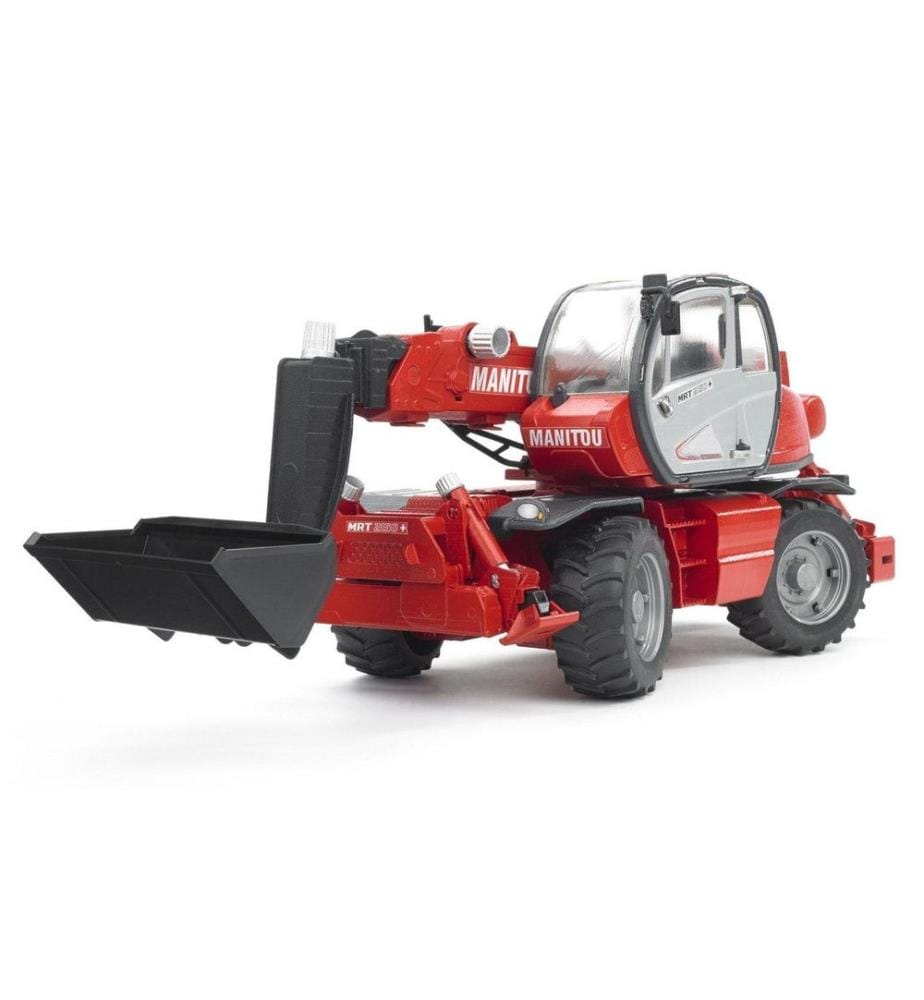 Bruder Spielwaren - Véhicule de chantier Manitou Chargeur télescopique MRT 2150