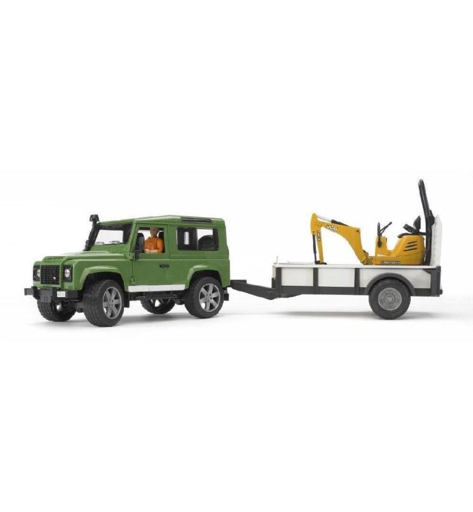 Bruder Spielwaren - Véhicule hors route Land Rover Defender