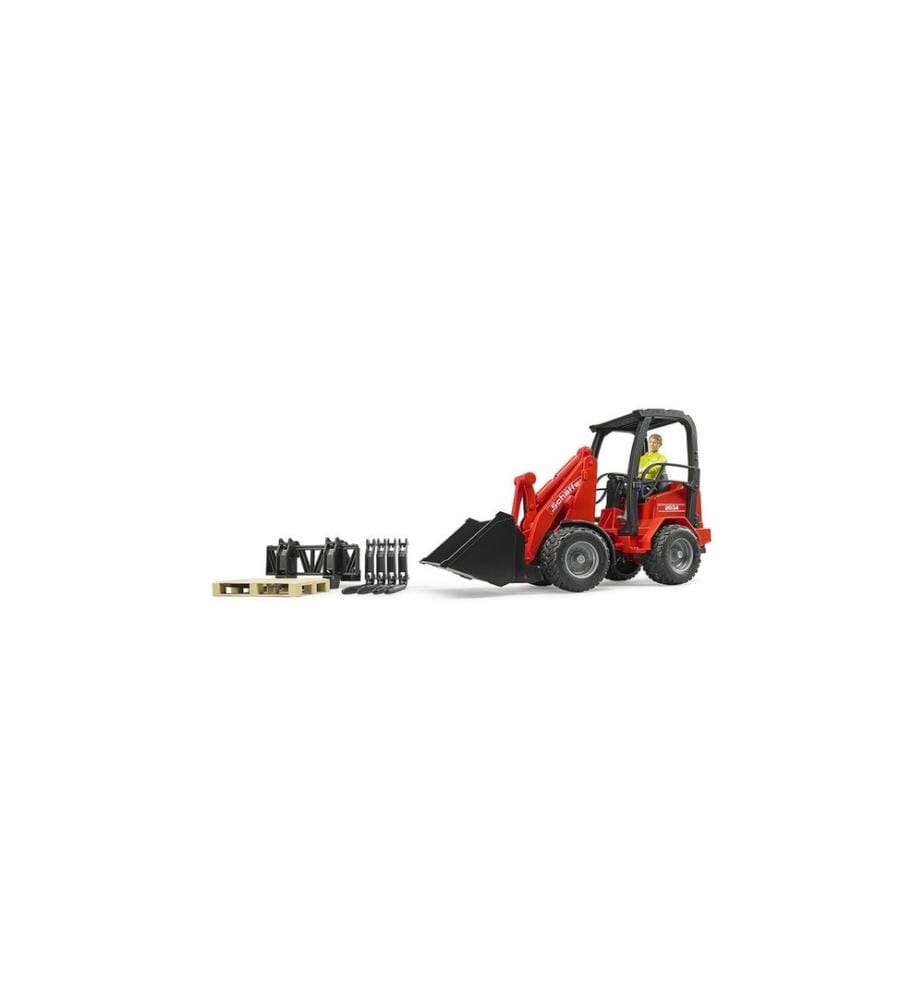 Bruder Spielwaren - Véhicules agricoles Schäffer Yard loader 2034 + accessoires