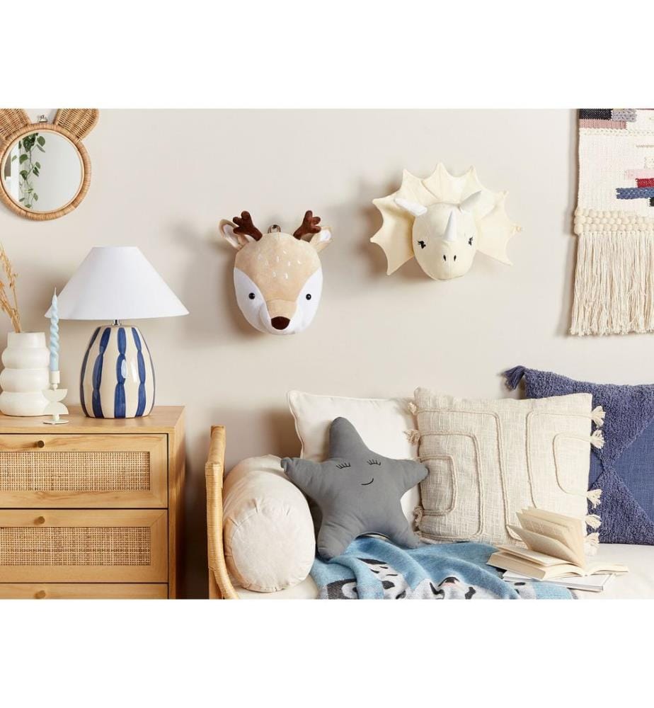 Décoration murale pour enfants Cerf BAMBI 30 cm Beige