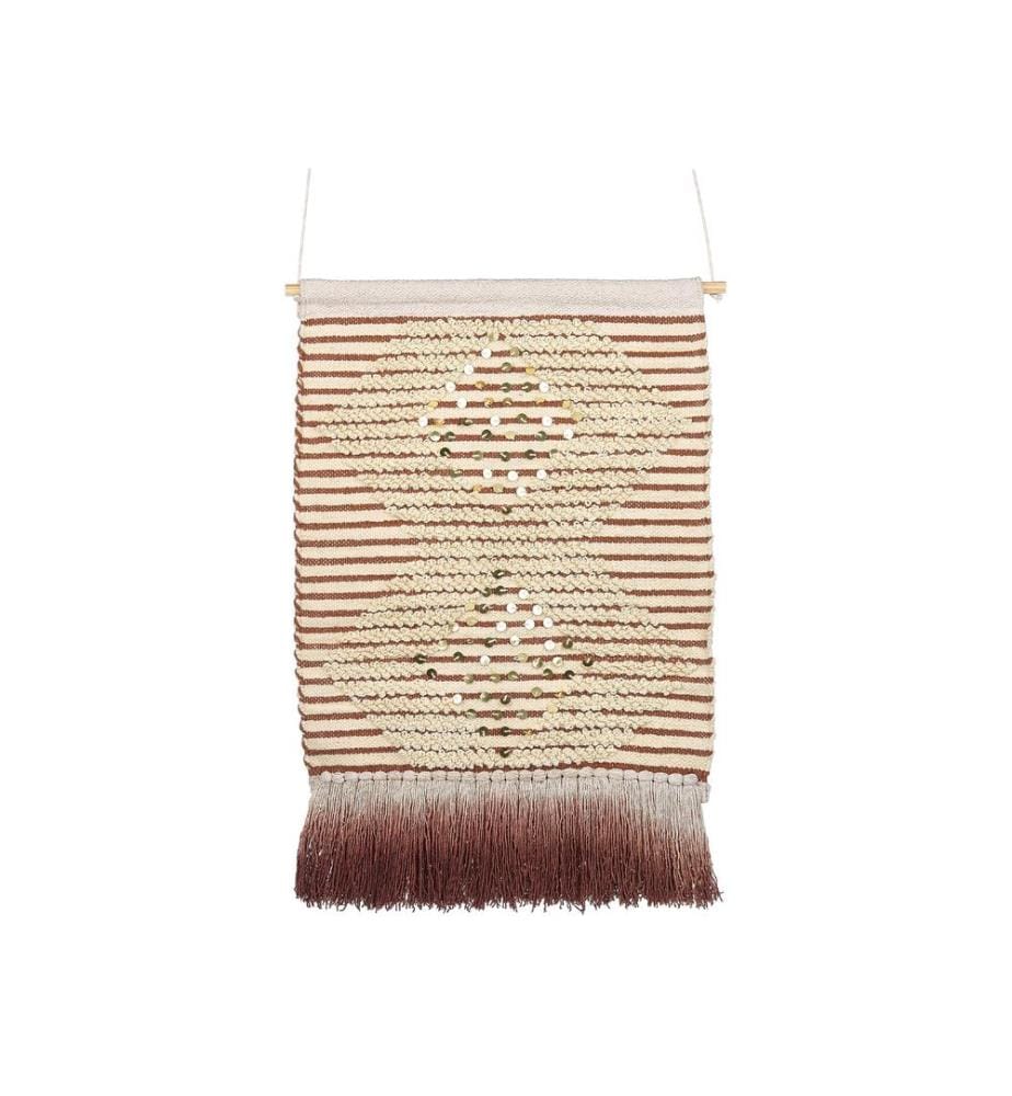 Wandbehang SABO Baumwolle 75 cm Beige